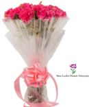 carnival pink flower bouquet