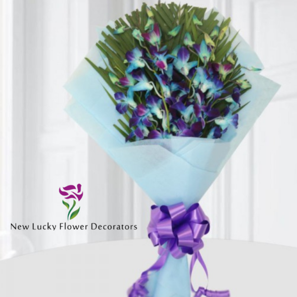 best purple Orchids bouquet
