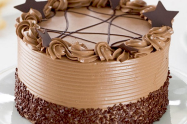 creamy choco coffee cake