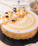 Creamy butterscotch cake