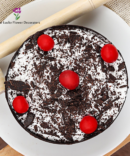 Choco black forest with cherry cake