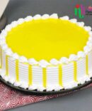 Butterscotch Yellow Pool Cake