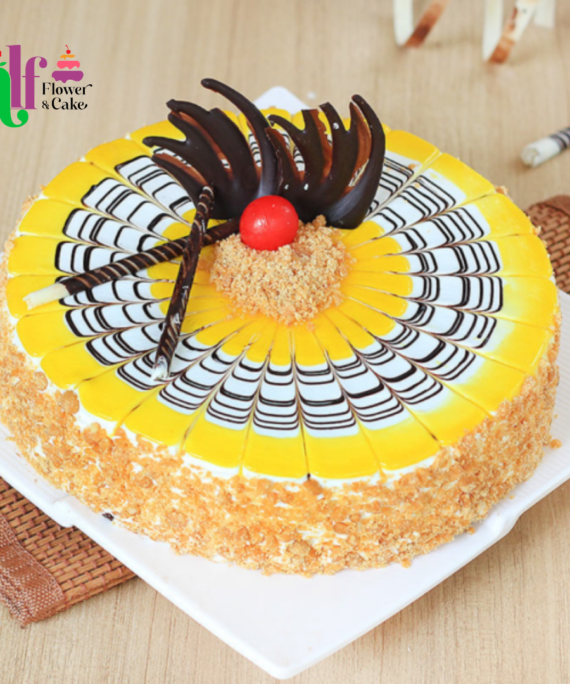 Butterscotch Cake 1 KG | New Lucky Flowers and Cake