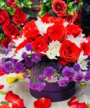 Valentine's Mixed Flowers Arrangements