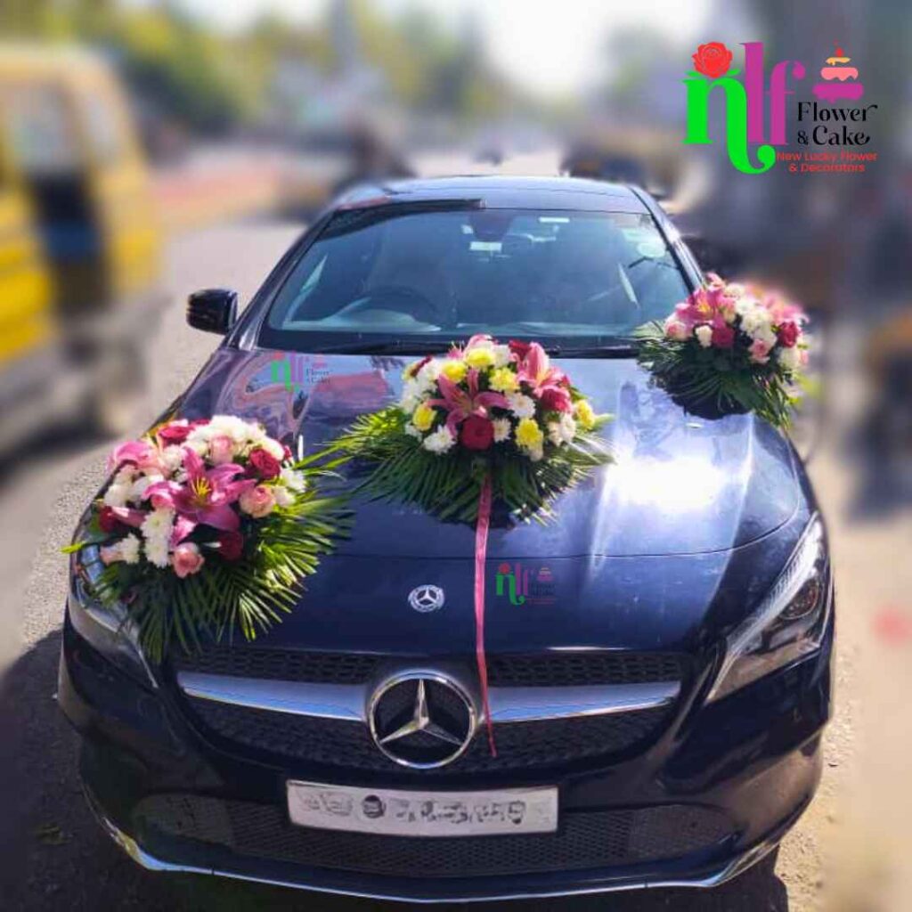 Best Wedding Car Decorators in Udaipur | New Lucky Flowers and Cake