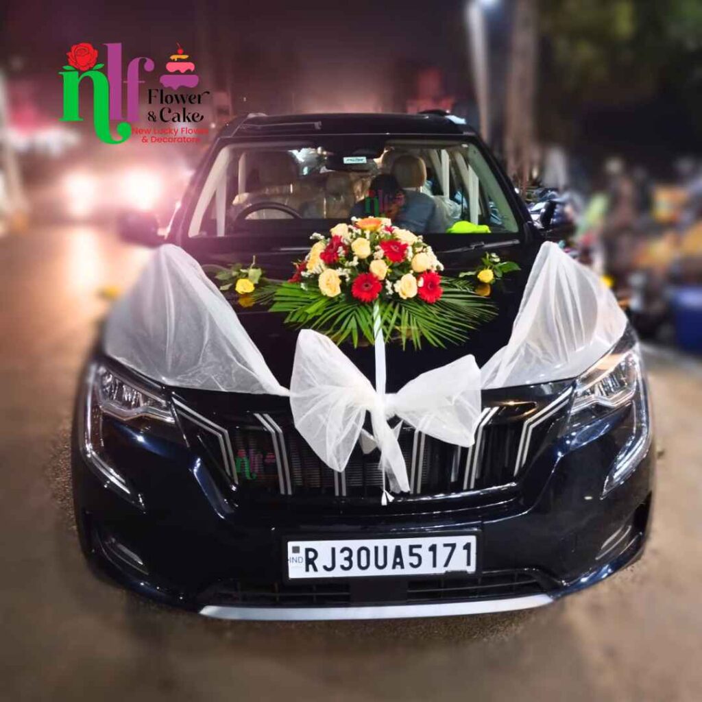 Best Wedding Car Decorator in Udaipur - New Lucky Flowers and Cakes
