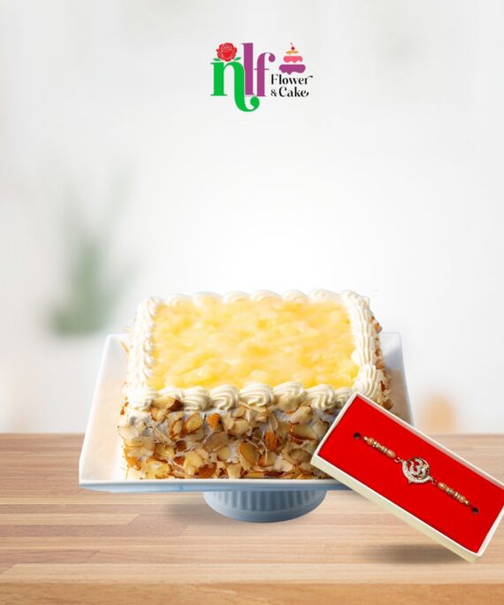 Rakhi Pineapple Cakes Combopack