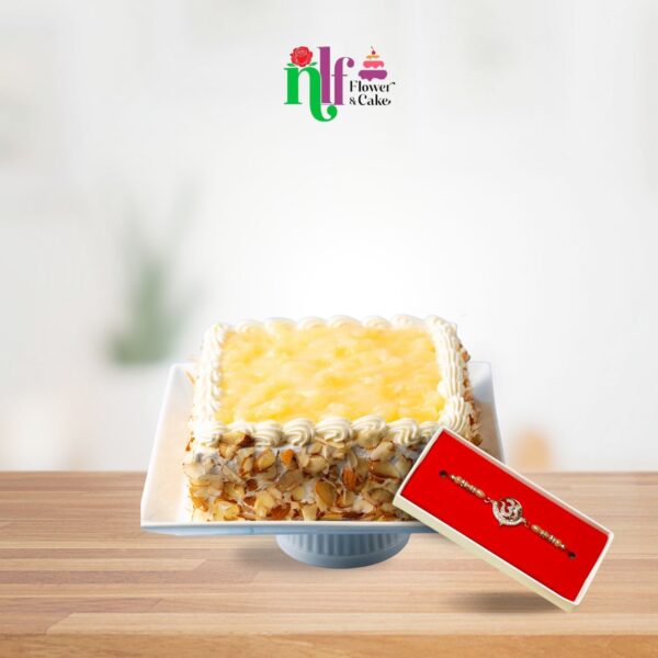 Rakhi Pineapple Cakes Combopack