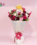 Ultimate Love & Adoration Rose-Carnation Bouquet
