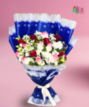 Mixed Rose & Carnation Bouquet