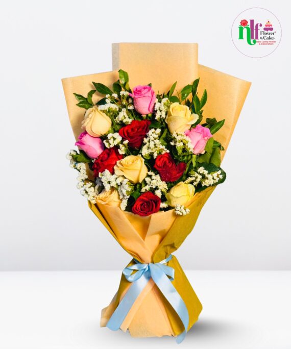 Premium Mix Roses Bouquet